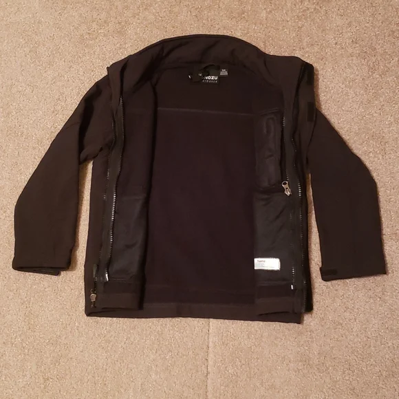 Snozu Youth Performance Black Jacket - Picture 6 of 15